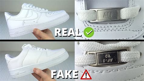 black nike air force 1 fake vs real|nike air force 1 scam.